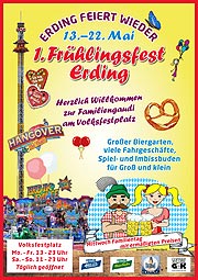 1. Frühlingsfest Erding vom 13.-22.05.2022